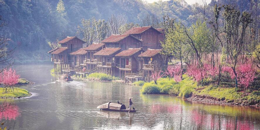 湖南常德桃花源風景名勝區廣告