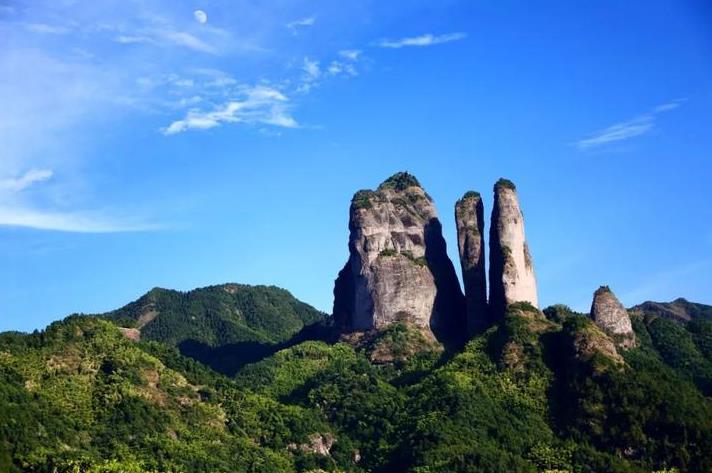 浙江衢州江郎山景區,廿八都景區廣告